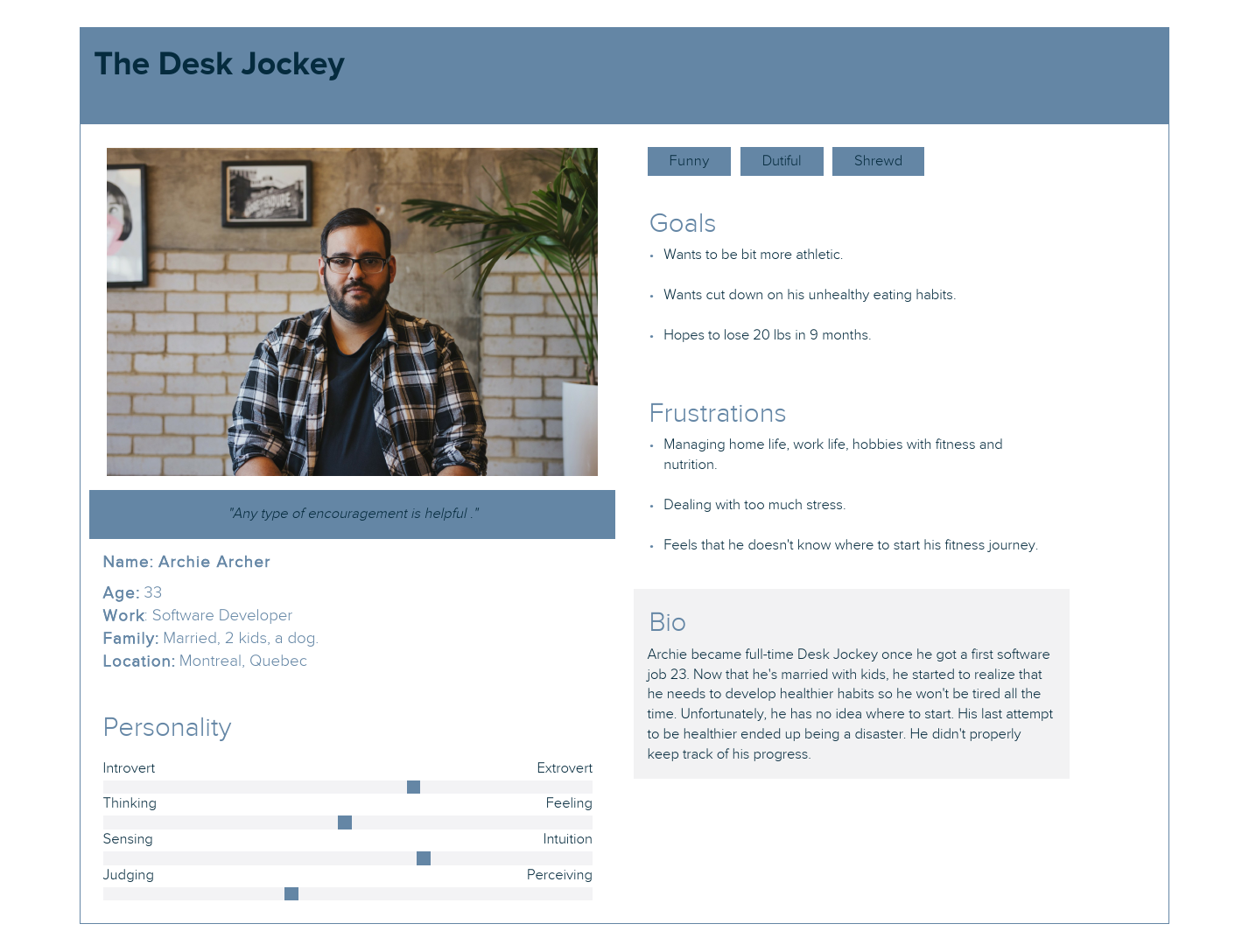The Desk Jockey